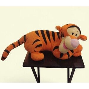 Winnie The Pooh 2001 Lounging Tigger Large Plush Disney Vintage Fisher-Price